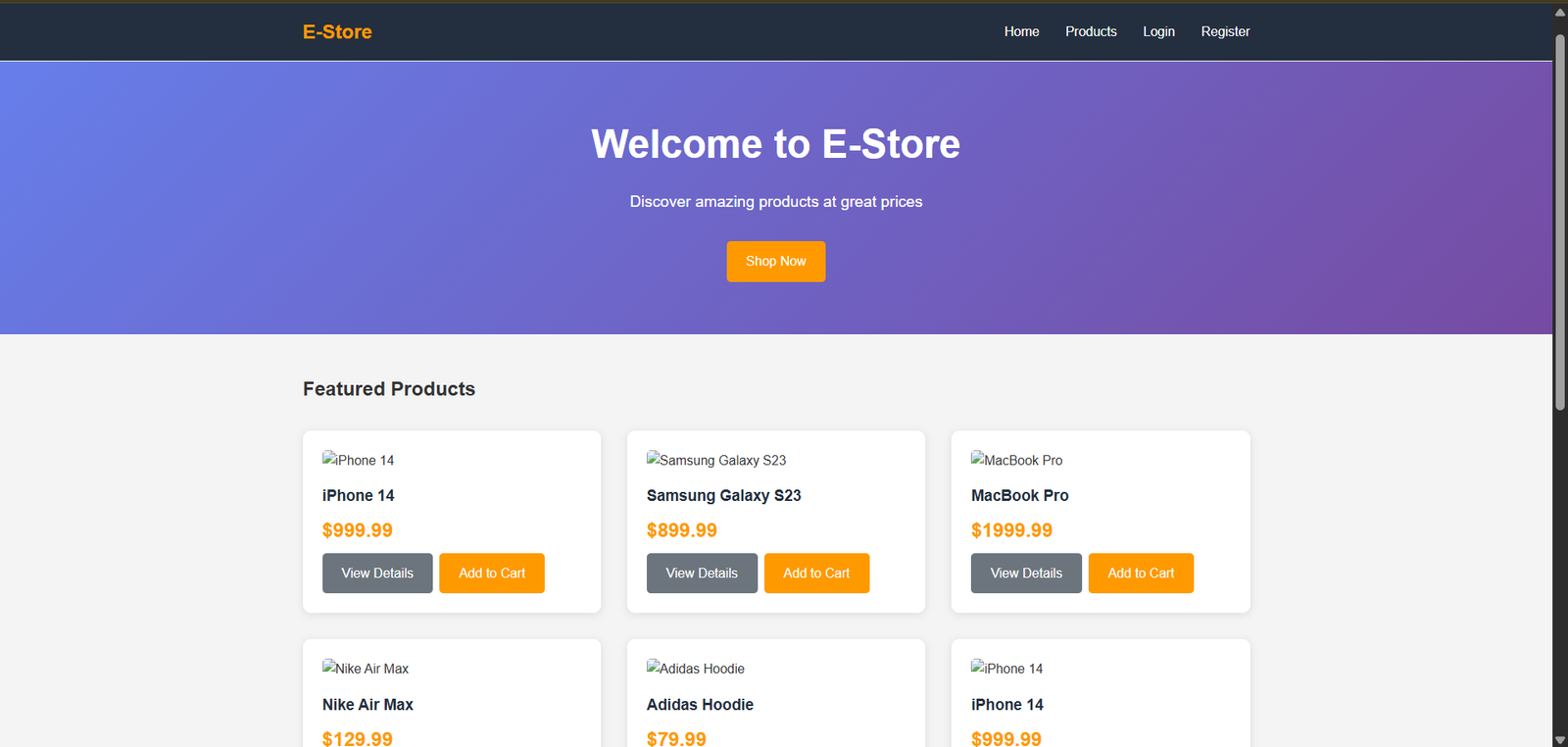 E-Commerce Platform